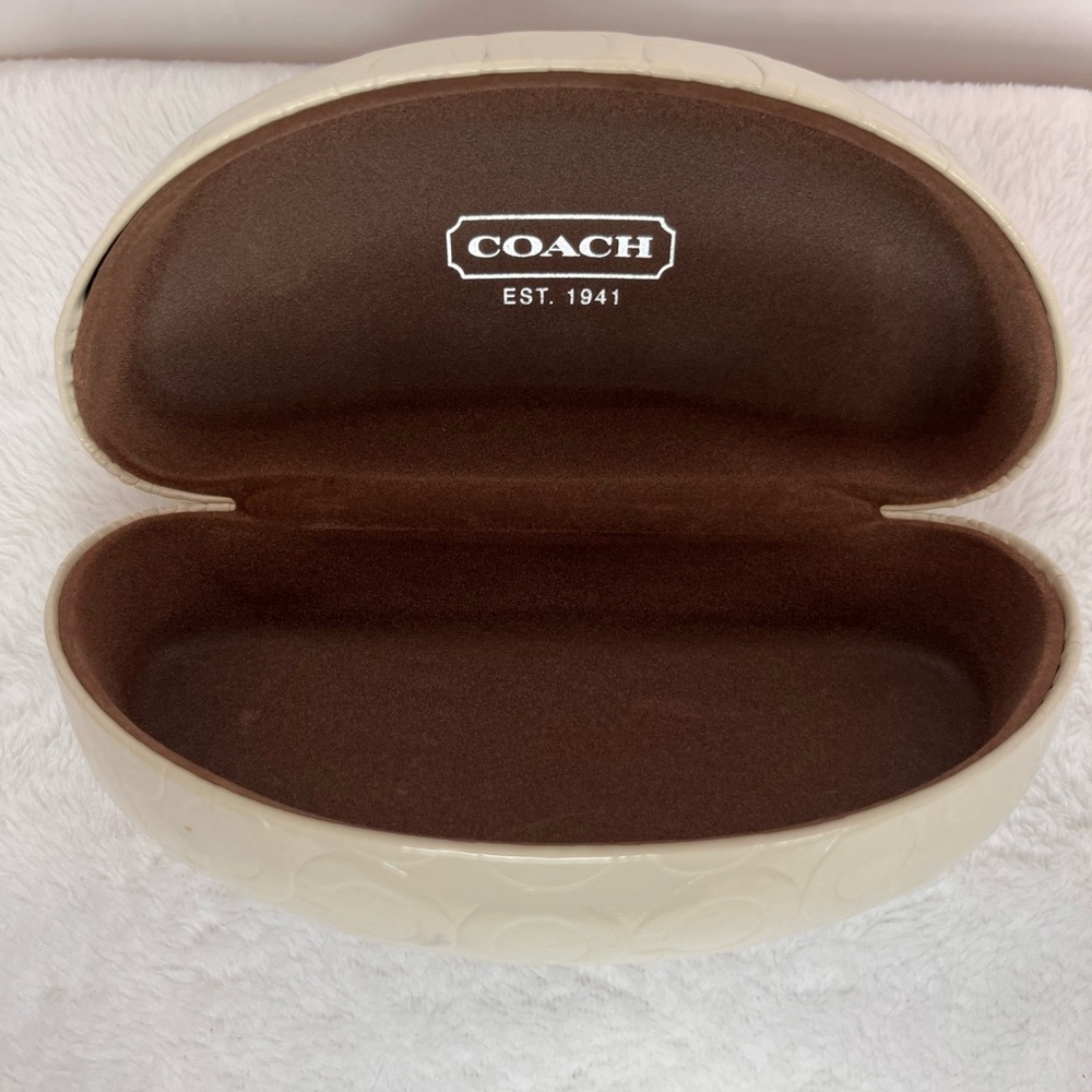 Coach Hard Shell Glass Case - Picture 2 of 6